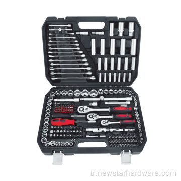 216pcs Tool Box Set Otomatik Onarım Araçları Kombinasyonu